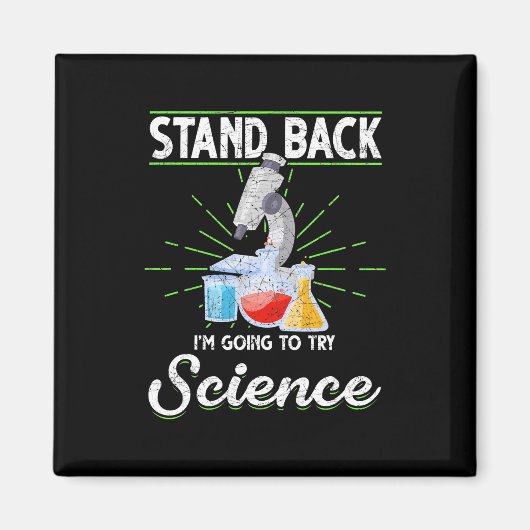 Chemistry Laboratory Physics Science Biology Magneet (Voorkant)