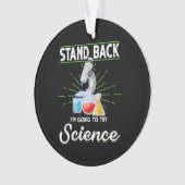 Chemistry Laboratory Physics Science Biology Ornament (voorkant)