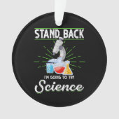 Chemistry Laboratory Physics Science Biology Ornament (voorkant)