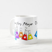 Chemistry Major Gifts Beeker Design Koffiemok (Voorkant links)