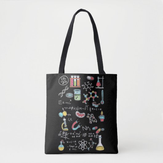 Chemistry Mathematician Physicist Chemist Tote Bag (Voorkant)