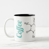 Chemistry Molecule Coffee Mok (Links)