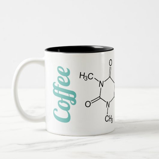 Chemistry Molecule Coffee Mok (Links)