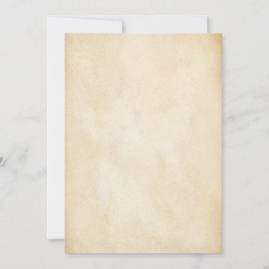 Chemistry Octopus  Parchment Kerstmis Kaart (Achterkant)