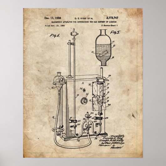Chemistry Patent Poster (Voorkant)