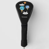 Chemistry Periodic Table Science Teacher Novelty Golfheadcover (Voorkant)