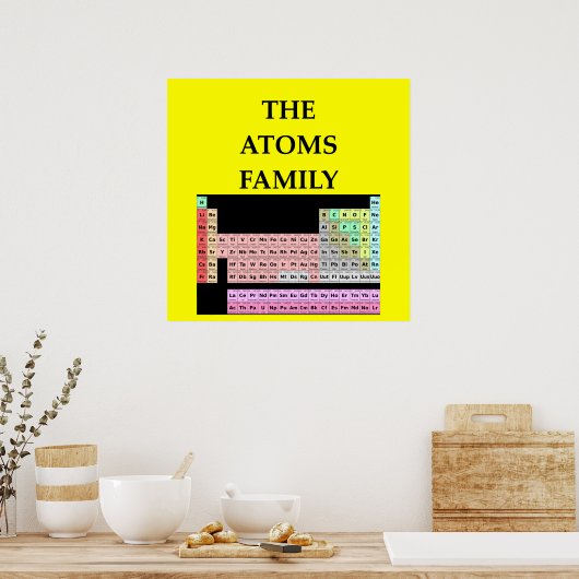 CHEMISTRY POSTER (Keuken)