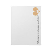 Chemistry Quote Notitieblok (Linkerzijde)