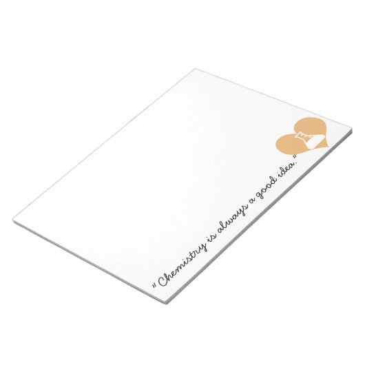 Chemistry Quote Notitieblok (Schuin)