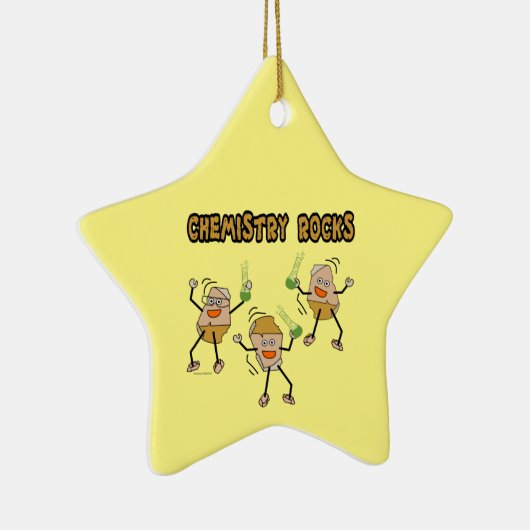 Chemistry Rocks Keramisch Ornament (Rechts)