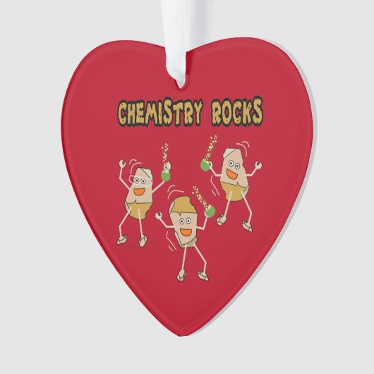 Chemistry Rocks Ornament (voorkant)