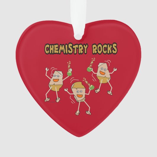 Chemistry Rocks Ornament (voorkant)