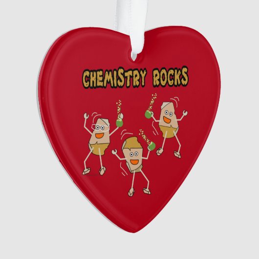 Chemistry Rocks Ornament (voorkant)