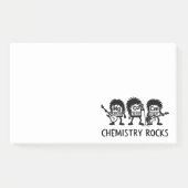 Chemistry Rocks Science Rock Band Post-it® Notes (Voorkant)