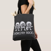 Chemistry Rocks Science Rock Band Tote Bag (Dichtbij)