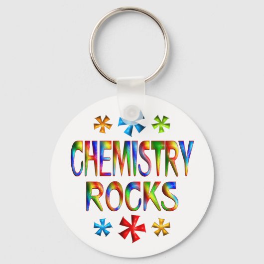 CHEMISTRY ROCKS SLEUTELHANGER (Voorkant)