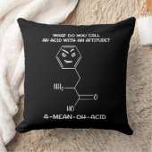 Chemistry Science Acid Attitude A-Mean-Acid Kussen (Deken)