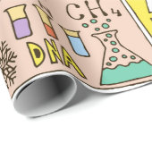 Chemistry Science Banners set. Kleurhandtekening v Cadeaupapier (Rol Hoek)