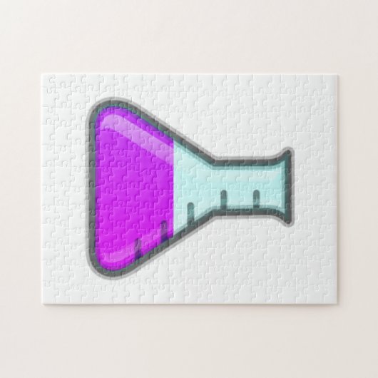 Chemistry Science Beaker Legpuzzel (Horizontaal)