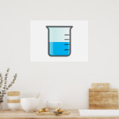 Chemistry Science Beaker Poster (Keuken)