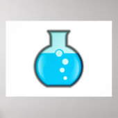 Chemistry Science Beaker Poster (Voorkant)