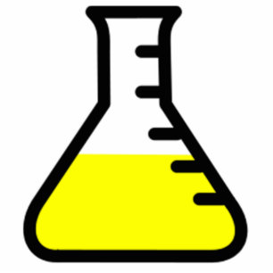 Chemistry Science Beaker Staand Fotobeeldje