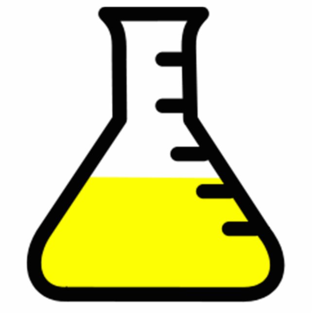 Chemistry Science Beaker Staand Fotobeeldje