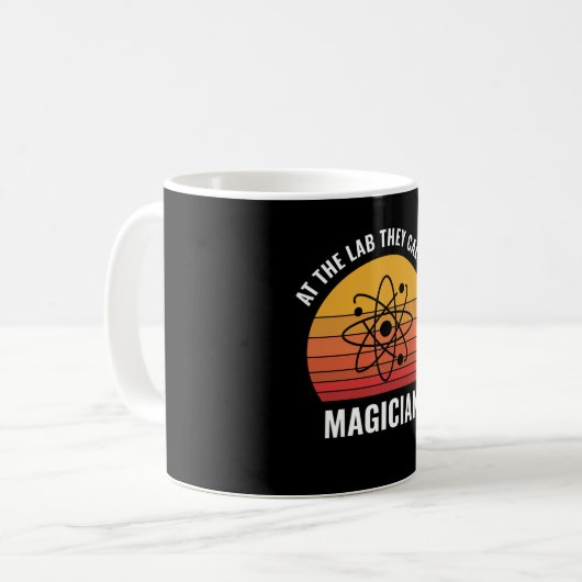 Chemistry Science Chemist Funny Lab Assistant Koffiemok (Voorkant links)