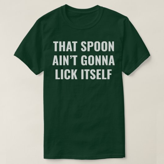 Chemistry Science Chemist Funny Laboratory Spoon T-shirt (Design voorkant)