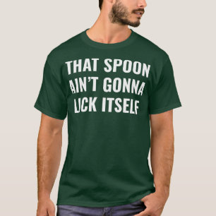 Chemistry Science Chemist Funny Laboratory Spoon T-shirt
