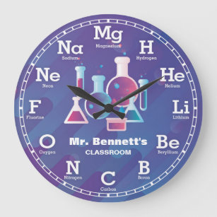 Chemistry Science  Clock Grote Klok