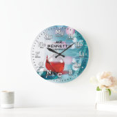 Chemistry Science Clock Grote Klok (Huis)