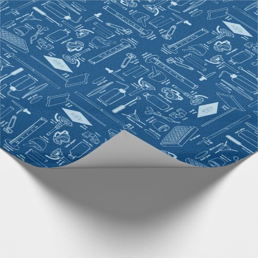 Chemistry Science Gift Wrap Cadeaupapier (Hoek)