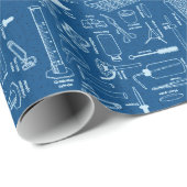 Chemistry Science Gift Wrap Cadeaupapier (Rol Hoek)