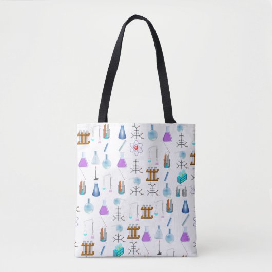 Chemistry Science Laboratory Tote Bag (Voorkant)