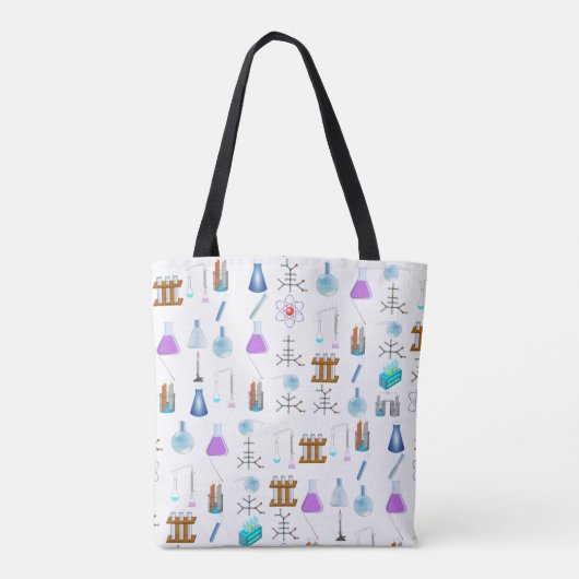 Chemistry Science Laboratory Tote Bag (Achterkant)