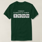 Chemistry Science Nerd Geeky T-shirt (Design voorkant)