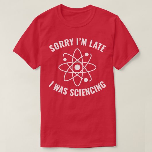 Chemistry Science Scientists Funny Laboratory T-shirt (Design voorkant)