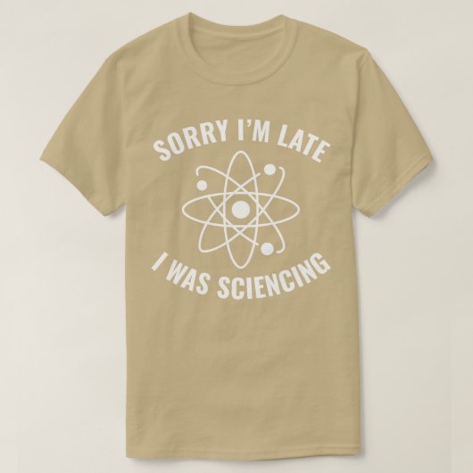 Chemistry Science Scientists Funny Laboratory T-shirt (Design voorkant)