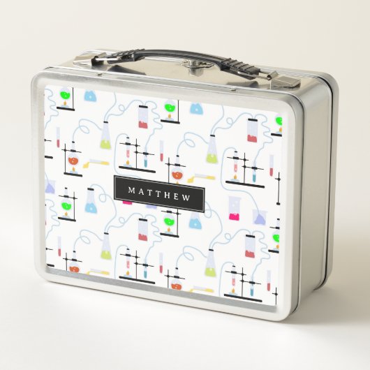 Chemistry Science Test Tubes Lab School Onderwerp (Achterkant)