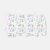 Chemistry Science Test Tubes Lab School Onderwerp Bedankdoosjes (Uitgevouwen)