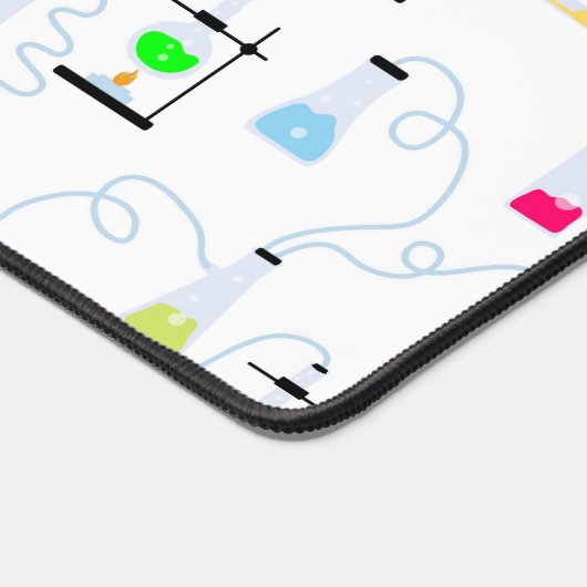 Chemistry Science Test Tubes Lab School Onderwerp Bureaumat (Hoek)