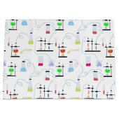Chemistry Science Test Tubes Lab School Onderwerp Groot Cadeauzakje (Voorkant)