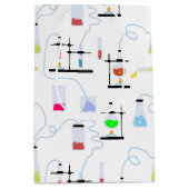 Chemistry Science Test Tubes Lab School Onderwerp Medium Cadeauzakje (Voorkant)
