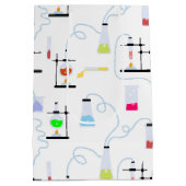 Chemistry Science Test Tubes Lab School Onderwerp Medium Cadeauzakje (Achterkant)