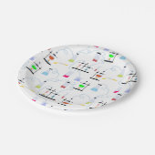 Chemistry Science Test Tubes Lab School Onderwerp Papieren Bordje (Gekanteld)