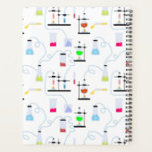 Chemistry Science Test Tubes Lab School Onderwerp Planner (Achterkant)