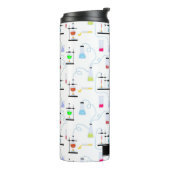 Chemistry Science Test Tubes Lab School Onderwerp Thermosbeker (Gedraaid links)