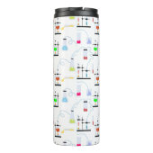 Chemistry Science Test Tubes Lab School Onderwerp Thermosbeker (Achterkant)