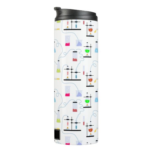 Chemistry Science Test Tubes Lab School Onderwerp Thermosbeker (Geroteerd rechts)